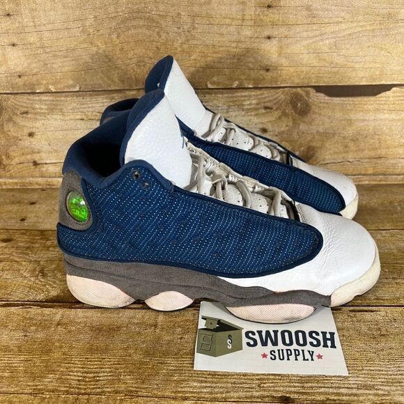 NIKE AIR JORDAN XIII 13 RETRO GS FLINT GREY 414574 401 SZ OG